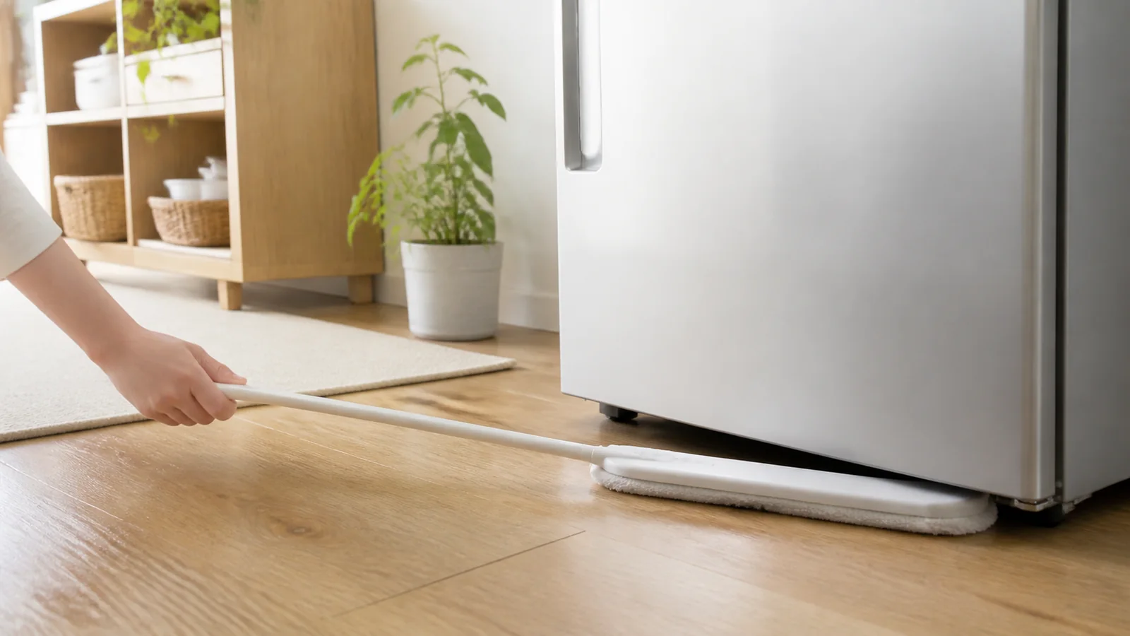 大型家電の下を無理に動かさず掃除する すき間道具の選び方と冷蔵庫を動かす前の確認