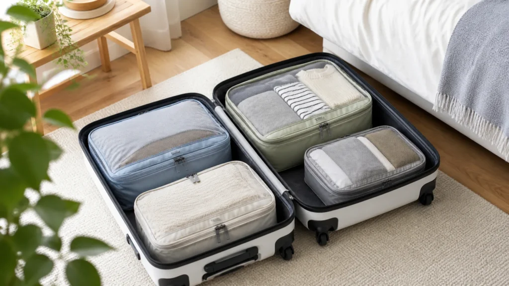 パッキングキューブは圧縮だけで選ばない 旅行日数と荷物の分け方で見る購入前チェック