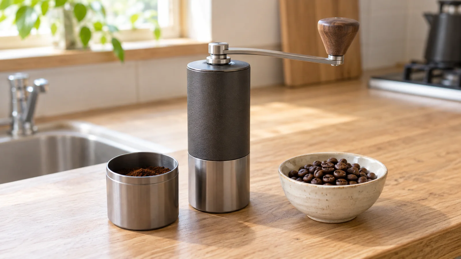 豆量と粉受けで考える手挽きコーヒーミル、容量はどう選ぶ？